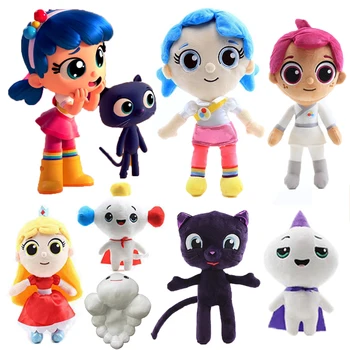 True and The Rainbow Kingdom Plush Toys Bartleby Cat Rainbow King Zee 1