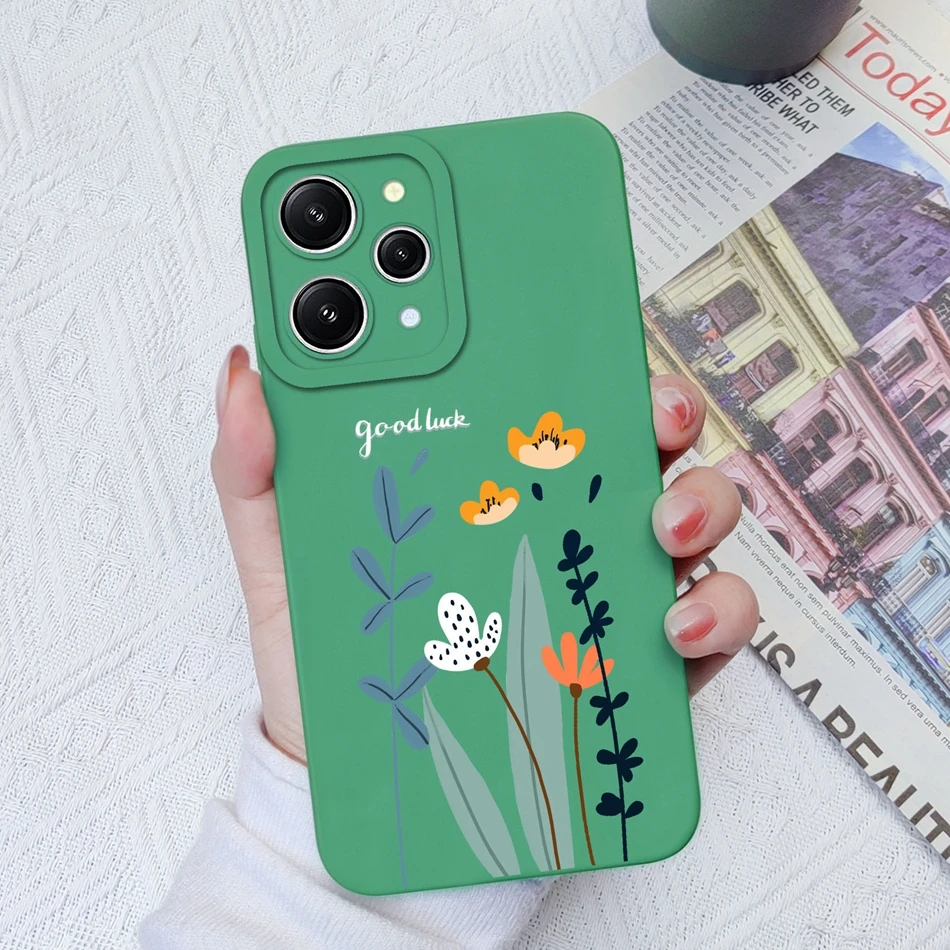 Soft Liquid Silicone Camera Protection Phone Case with Bumper Shell Design