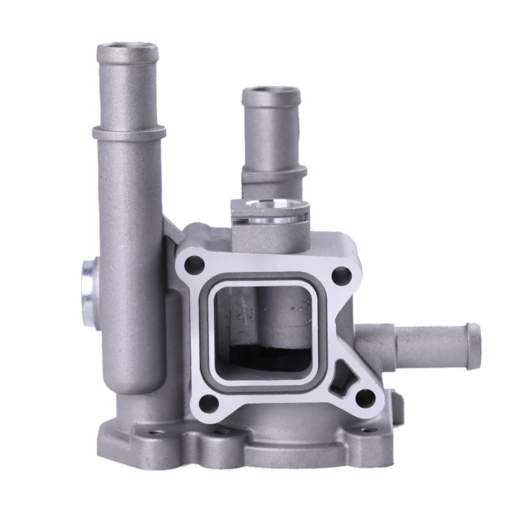 Engine Coolant Thermostat Thermostat Housing Cover For Chevrolet Aveo Cruze Engine Coolant Thermostat and Aluminum Housing 96984103 96817255 For Opel Astra Zafira Signum Vectra