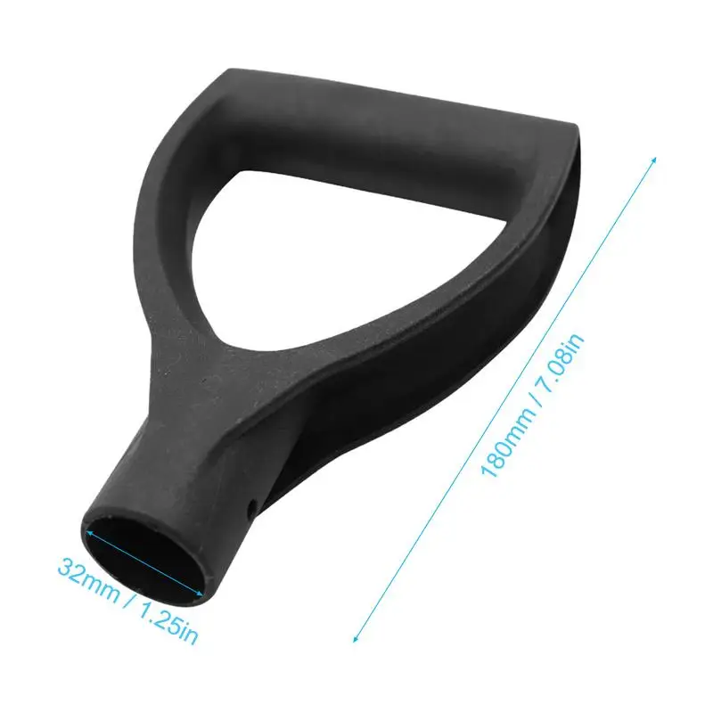 Snow Scoop Handle D Shaped Grip For Snow Shovel Scoop Portable Replacement Snow Shovel D Grip Handle For Digging Raking Tools images - 6