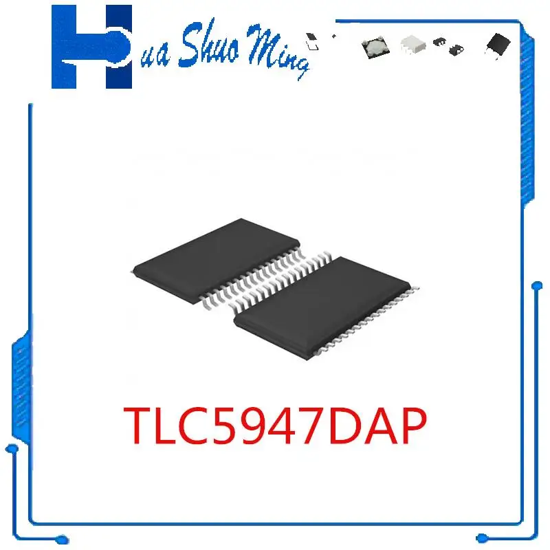 

1 шт./партия, TLC5947, TLC5947DAP, TSSOP32