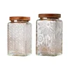 Airtight Containers for Food Glass Pots Airtight Lids Transparent Boxes for Storage Box Mason Jar Sealed glass jars with lids 6