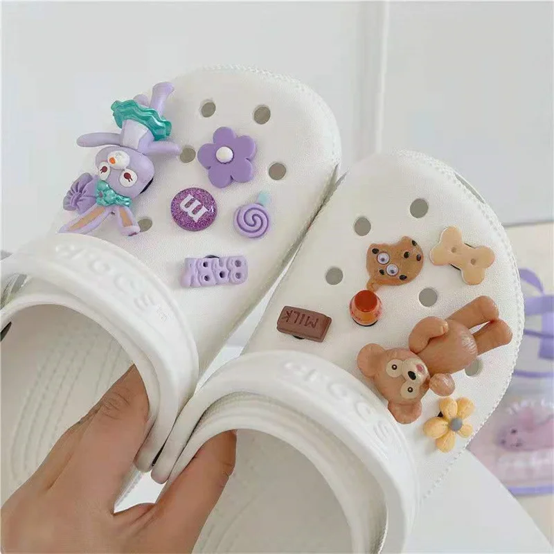 1 набор украшения для обуви JIBZ Crocs модные с пряжкой джибитсы |