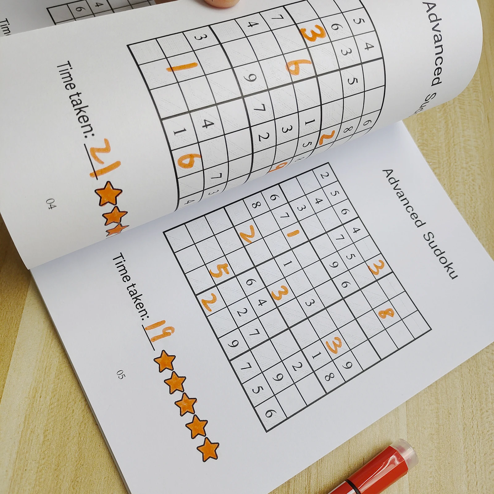 Kids Sudoku Puzzle Book 4