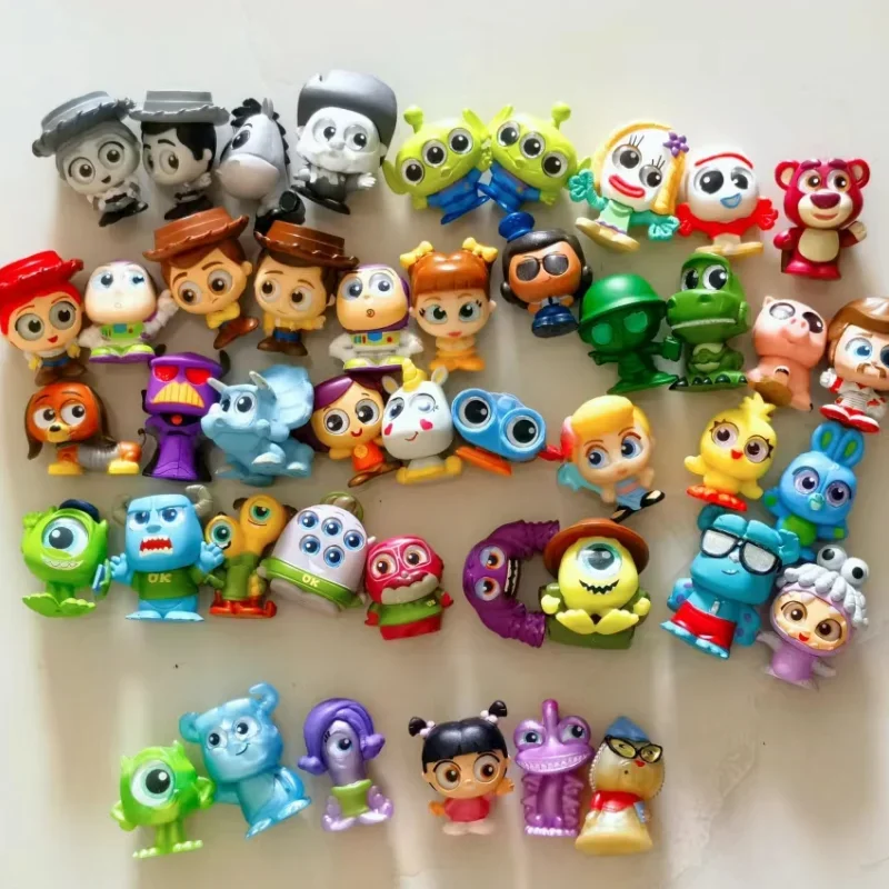 thumbnail image 2 of Figuras de anime Doorables Serie 9 Kawaii Mickey Stitch Blancanieves Sirena Muñecas de ojos grandes Colección Modelo Lindos Juguetes Regalos, 2 of 5