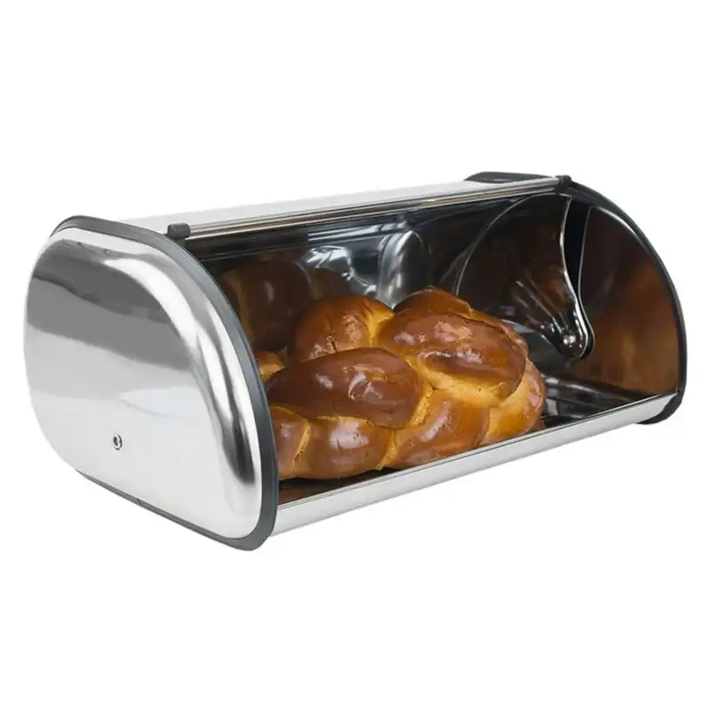 

Steel Deluxe Bread Box Plate for cooking Baking accessories and tools Air fryer silicone liner Round cake pan for baking Air fry