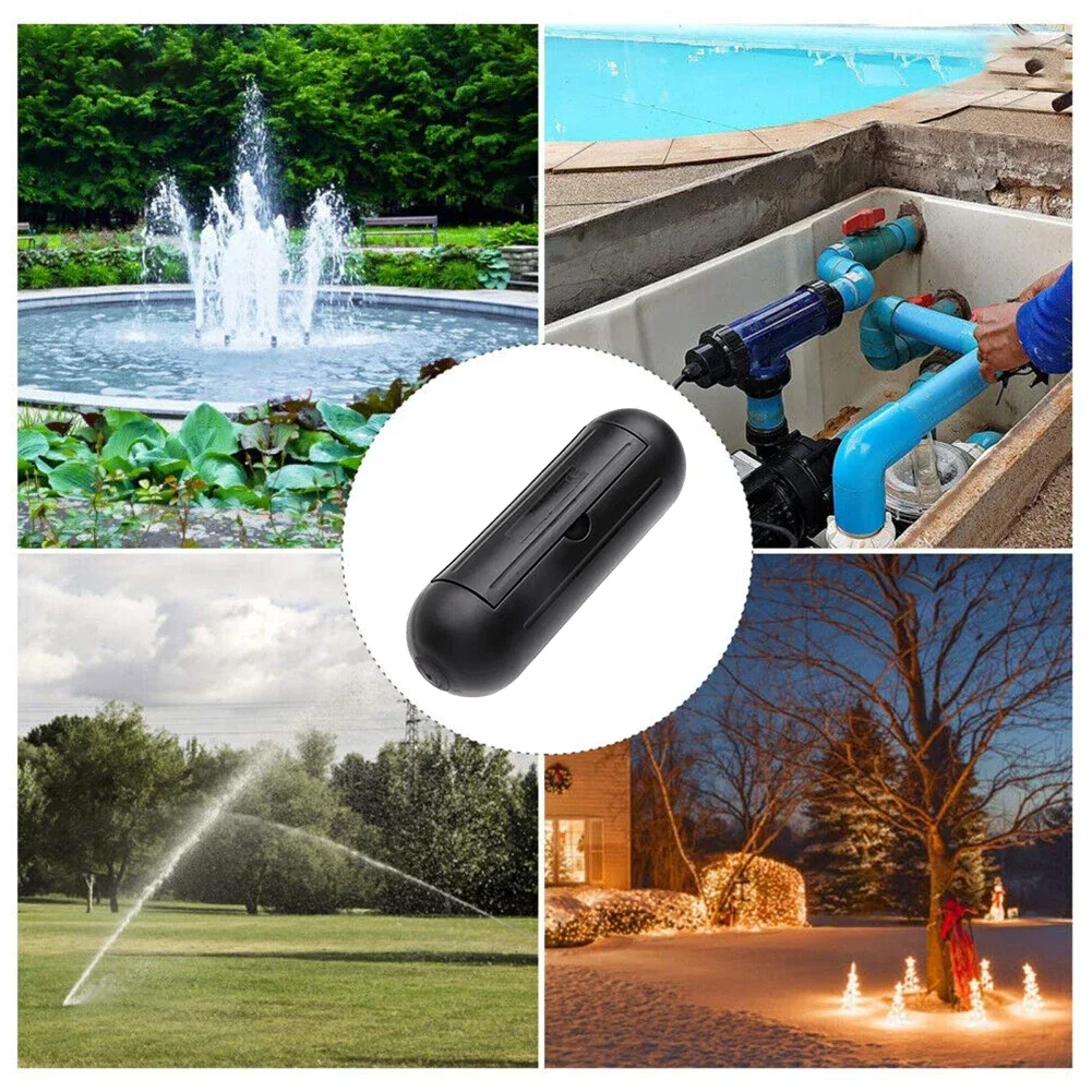 Black Easy Use Extension Cord Safety Application Application Dustproof Easy And Convenient Enhanced Safety Black