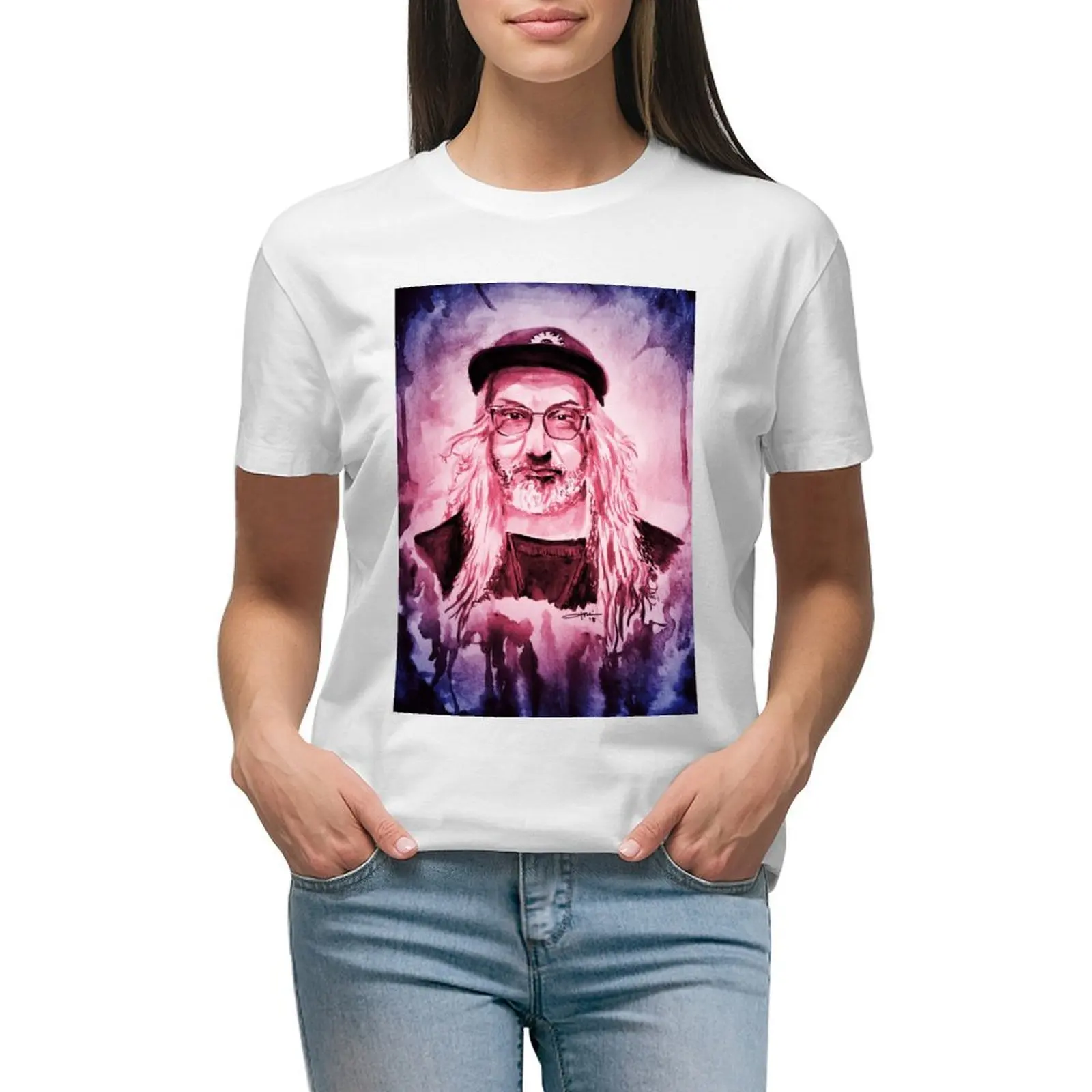 J Maschis T-Shirt Summer Top Plus Size Top Abbigliamento Donna Coreana