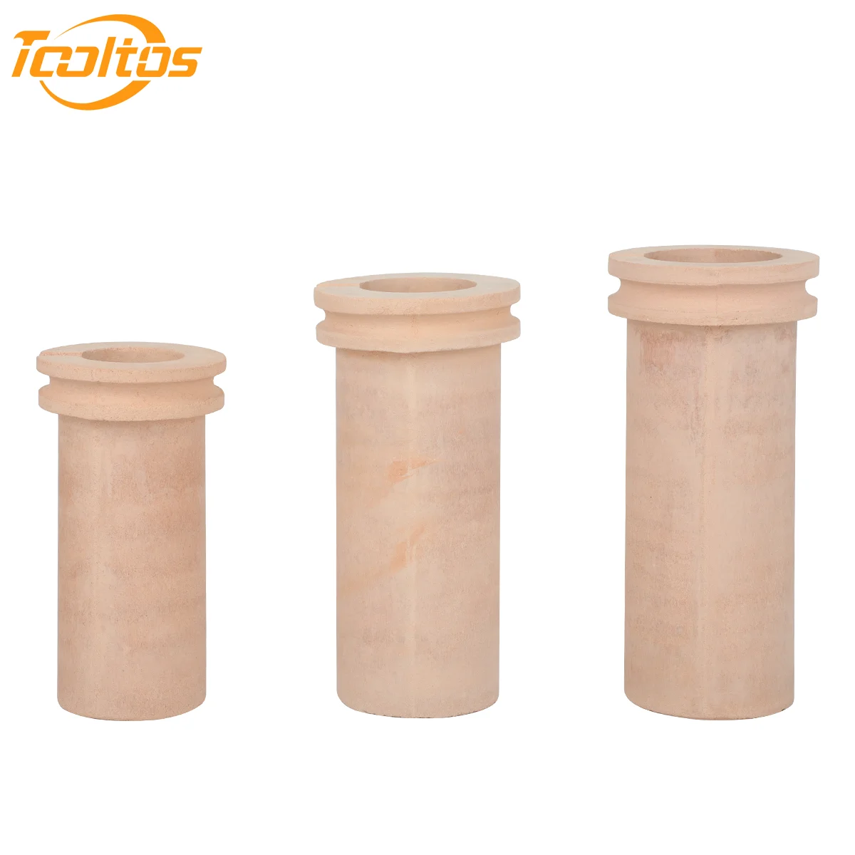 TOOLTOS Ceramic Crucible for Jewelry Casting Ideal Melting Dish for Gold Silver Precious Metals Refining DIY Jewelry Making Tool