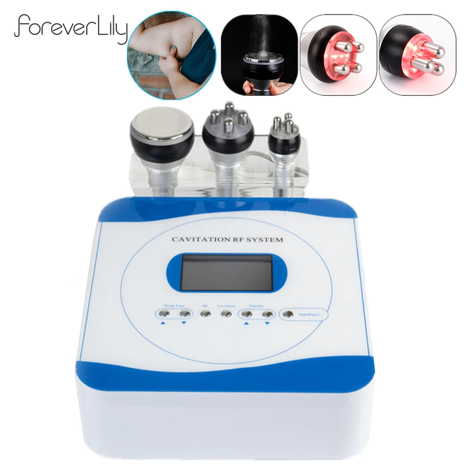 「訳あり」3 IN 1 SLIMMING MACHINE 美顔器 3 in 1 40K Cavitation Slimming Machine Ultrasonic Body