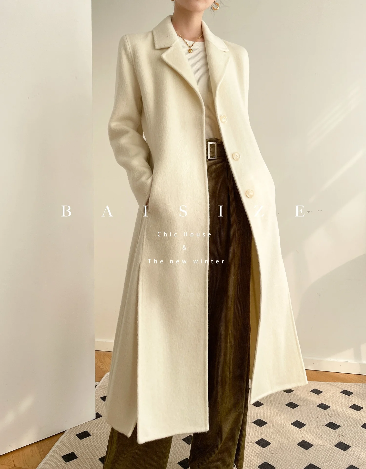 Replay Mujer Abrigo De Lana Para Mujer De Otoño/Invierno Calidad