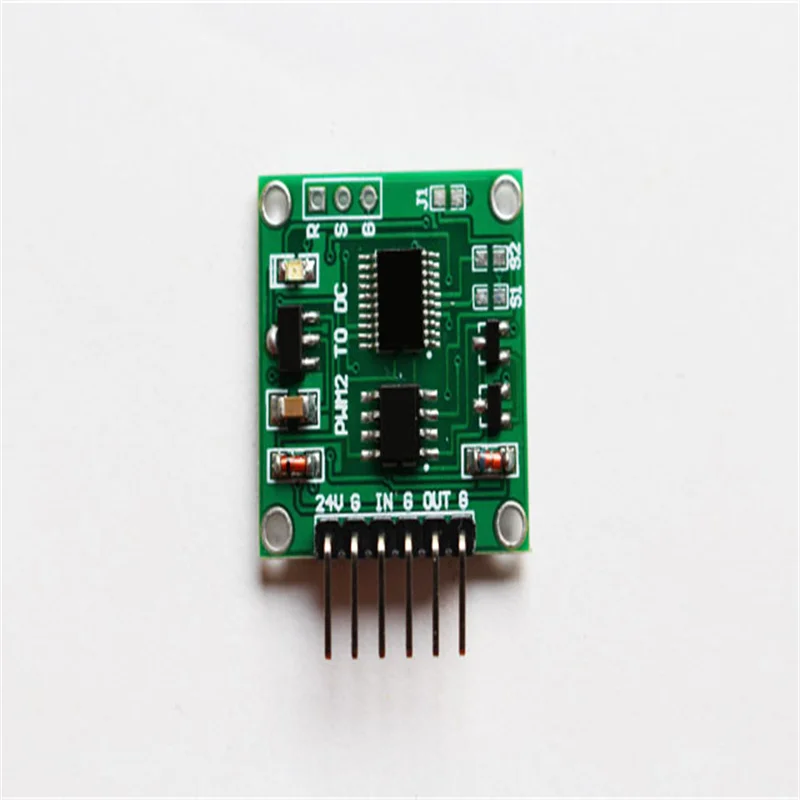 New version of PWM to voltage PWM duty cycle to 0-5v 0-10v linear conversion transmitter module