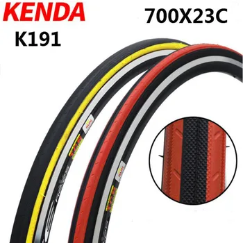 KENDA K191/K193 Pneumatico per bicicletta 700 * 23C/25C Pneumatico per bici da strada 700C Pneumatici per ciclismo pneu bicicleta maxxi parti 3 colori