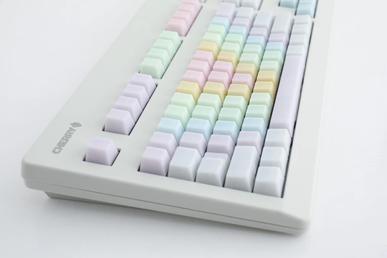 Pom jelly keycap para teclado mecânico, conjunto