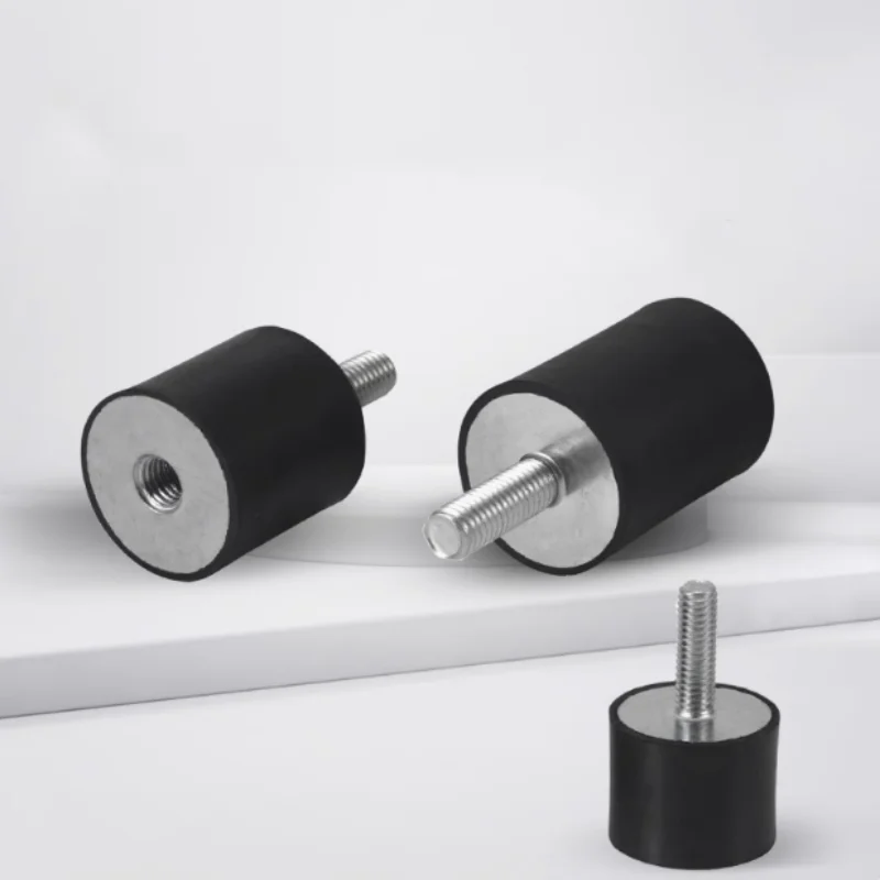 2pcs M4 M5 M6 ด้ายชายโช้คอัพยาง CRASH Pad Damper Bobbin Mount Isolator ยาง Mounts การสั่นสะเทือนไอโซเลเตอร์ประเภท VD 1