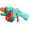 Boys Electric Continuous Shooting Gatling Toy Gun Suction Cup Soft Bullet Gun Nerfs Gun BB Gun Children's Birthday Gift 6