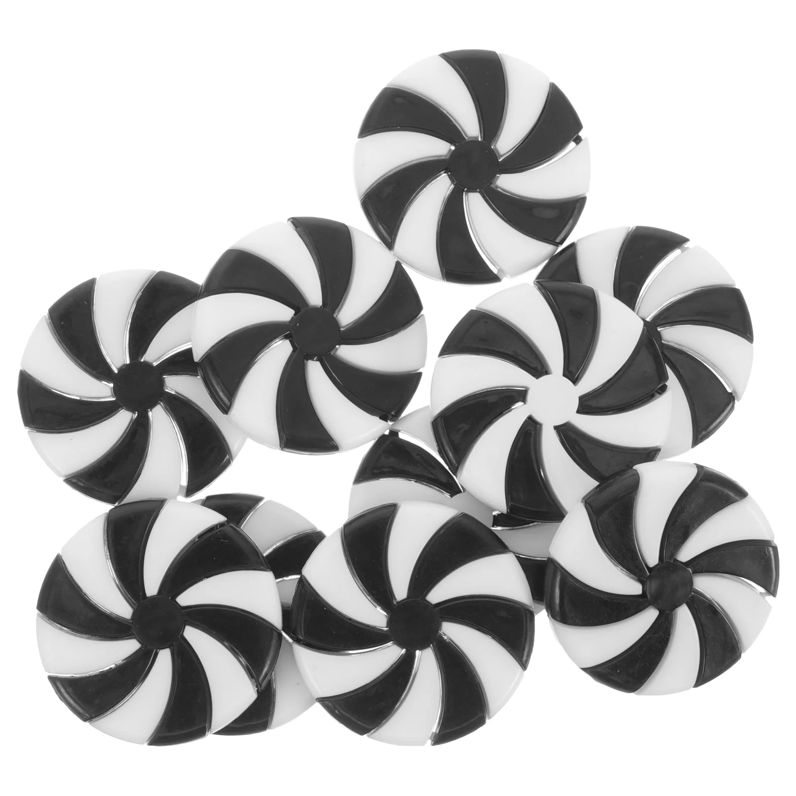 

10pcs Candy Cane Decor Christmas Windmill Xmas Tree Ornaments Party Favors