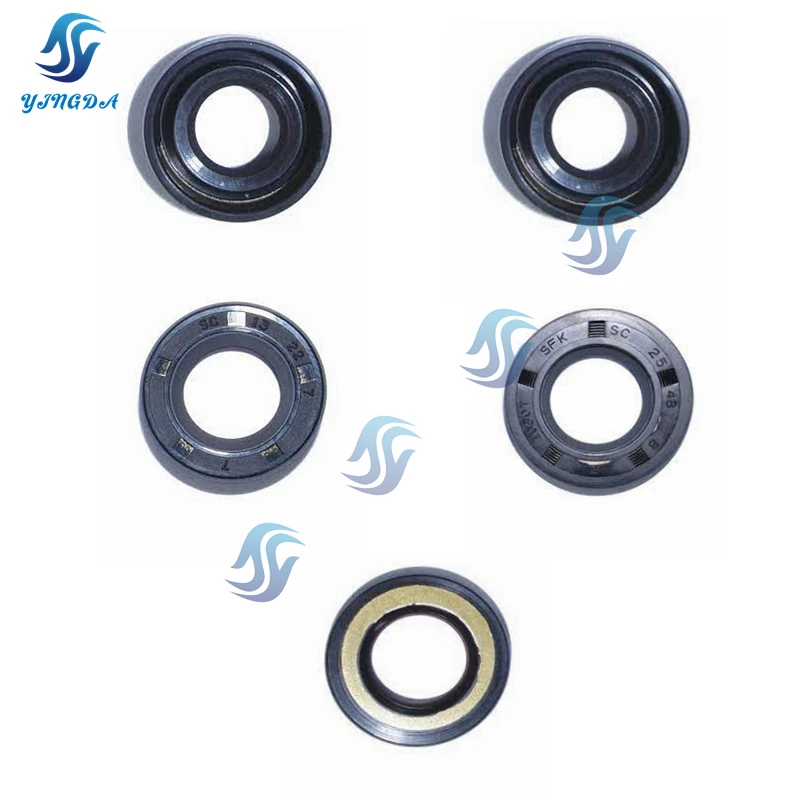 

93102-20M25，93101-20M29，93101-10M25，93101-10M14，Oil Seal for Yamaha Outboard Boat Part T4/T5 Crankshaft/Water Pump/Blade