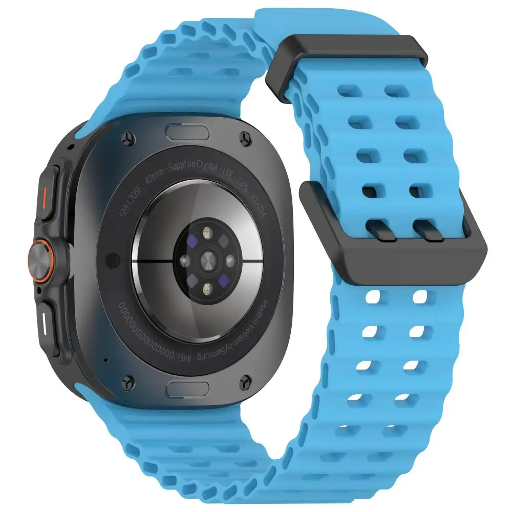 Marine Band Sports Silicone Strap Bracelet - Premium Watchband Accessory