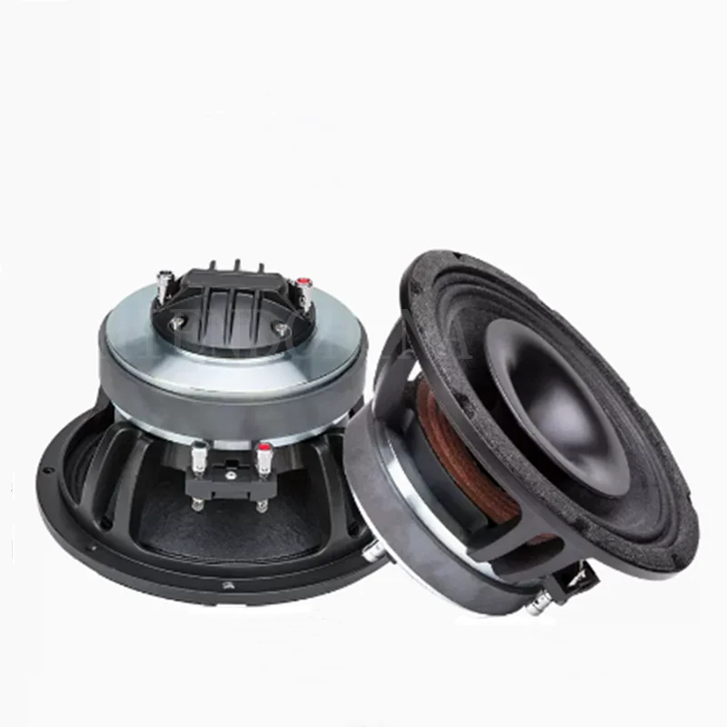 Pa-02 Altoparlante Hifi Coassiale A Piena Frequenza Da 8 Pollici 50 Core Voice Coil 44 Core Paper Tub Speaker 8Ohm/Tweeter 50W/Woofer 150W(1 Pz)