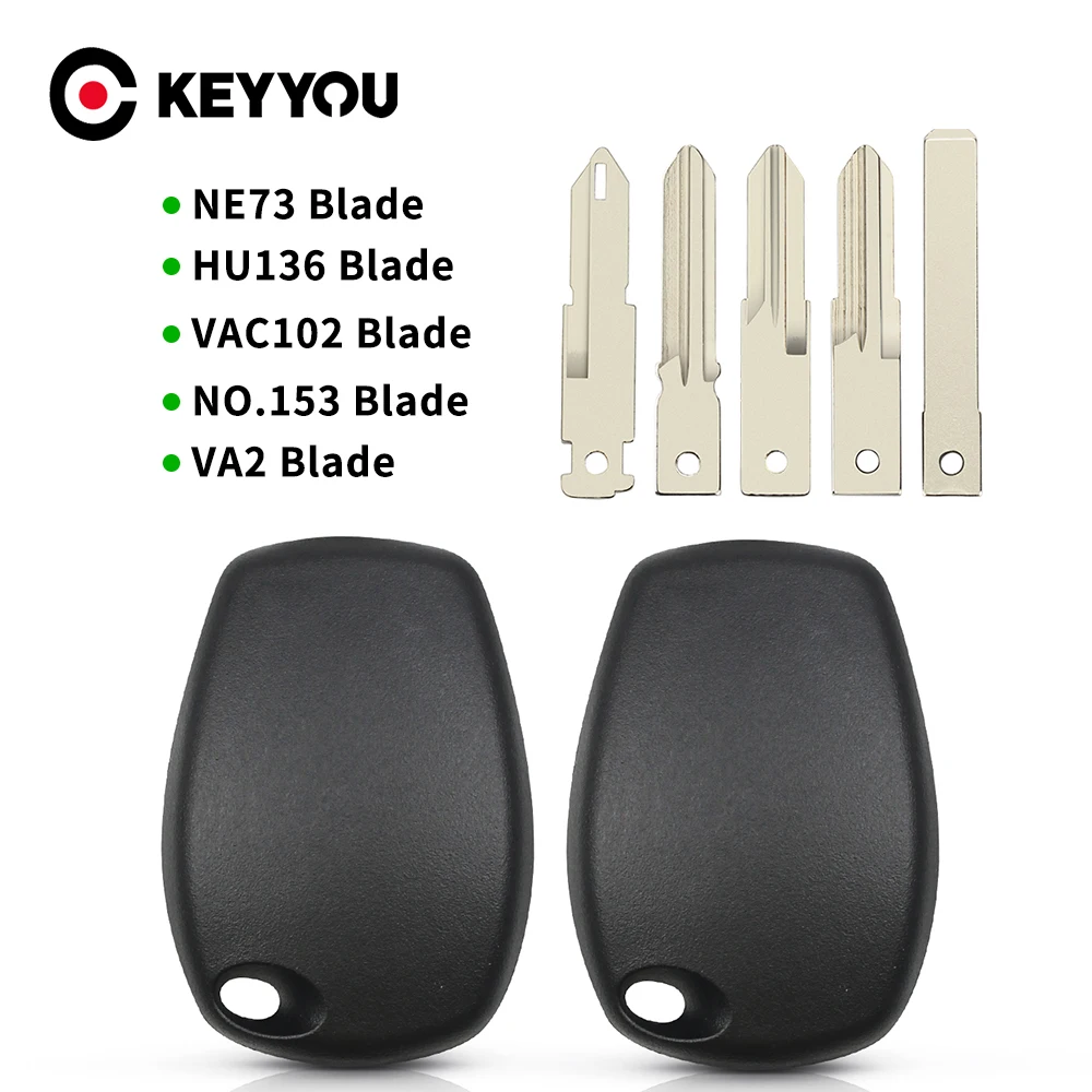 Keyyou Key Cover Per Renault Megane Modus Espace Laguna Duster Logan Dacia Sandero Fluence Clio Kango Per Nissan Almera
