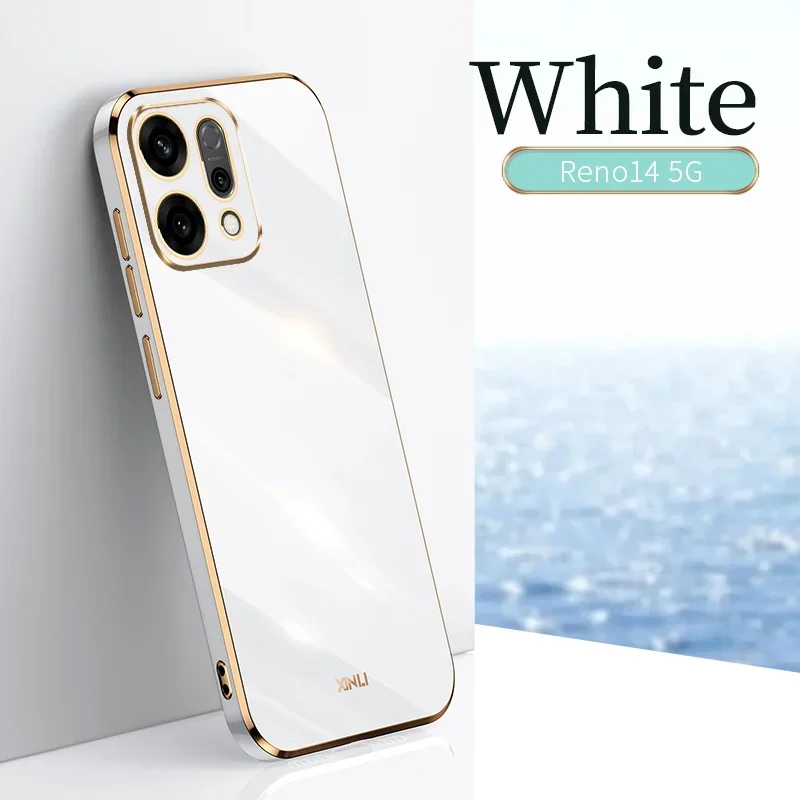 Luxury Plating Soft Silicone Camera Protective Back Cover