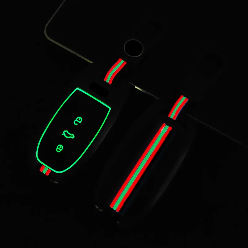 Premium Car Key Fob Cover with Keychain - Sleek and Durable Design