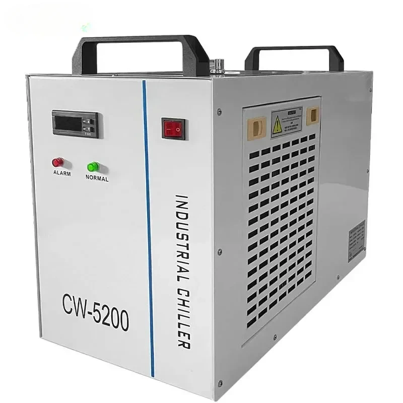 Vevor Macchina Per Incisione Laser Chiller Thermolysis Raffreddatore D'Acqua Industriale 60W-130W Tubo Di Vetro Co2 Raffreddamento Mandrino Cnc
