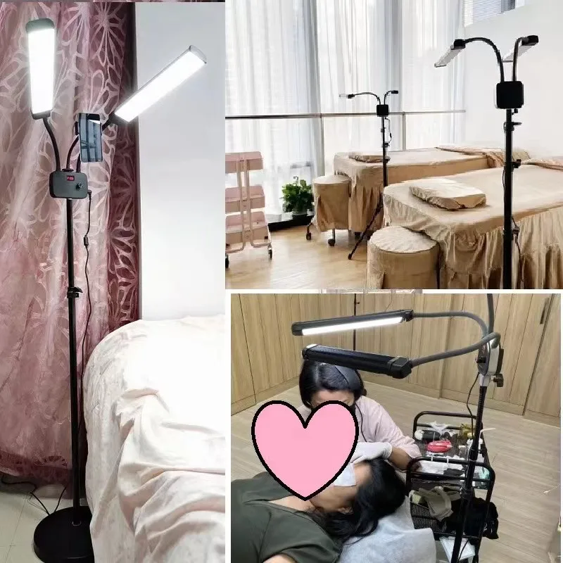 45W LED Video Light Double Arms Fill LED Light Selfie Light Long Strips LED Light for Photo Studio Live Broadcast Tiktok Stream 6
