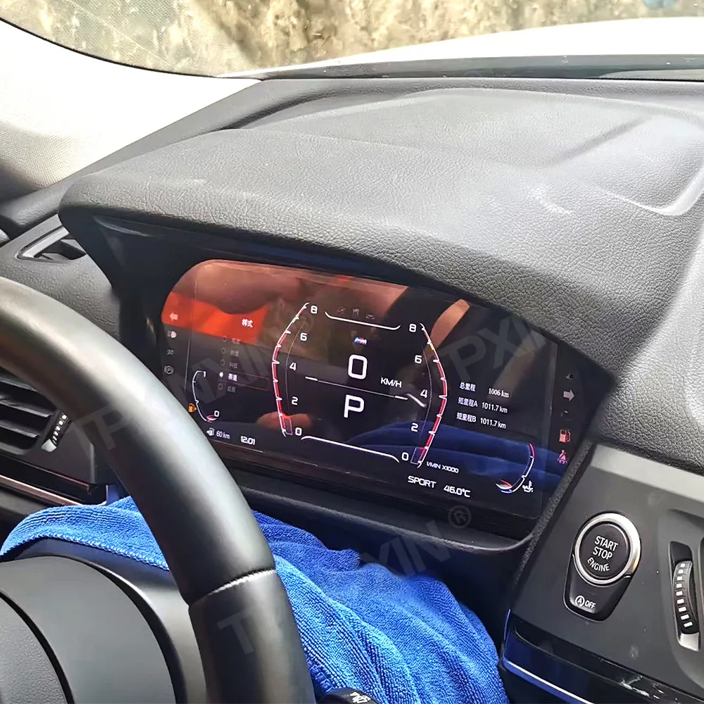 

Цифровой кластер Виртуальная кабина М Спорт для BMW 1 F20 F21 F22 F45 X1 F48 автомобильный мультимедийный плеер приборная панель Измеритель Скорости экран 12,3