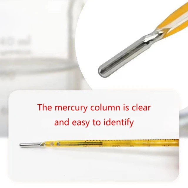 Hordozható Láz Hőmérő Termelőtermék Tesztelés Üveghőmérő Termperature Mérés Könnyű Háztartáshoz - Image 4