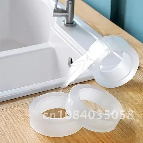 

Transparent Nano Tape Washable Reusable Double-Sided Tape Adhesive Nano-no Trace Paste Fixer Tape Cleanable House 1M/3M/5M