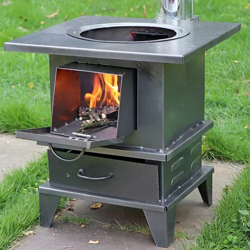 Modern Cast Iron Chimeneas for Outdoor Heater Household Wood Stove  Convenient Creative Outdoor Courtyard Multifunction Outdoor - AliExpress