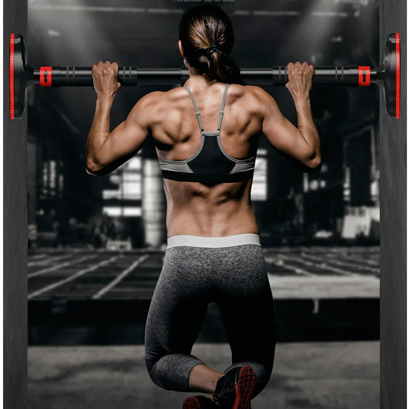 1Pc Home Steel Adjustable Training Bars Horizontal Bar For Gym Home Sport Workout Pull Up Arm Training Sit Up Bar Fitness Equipm