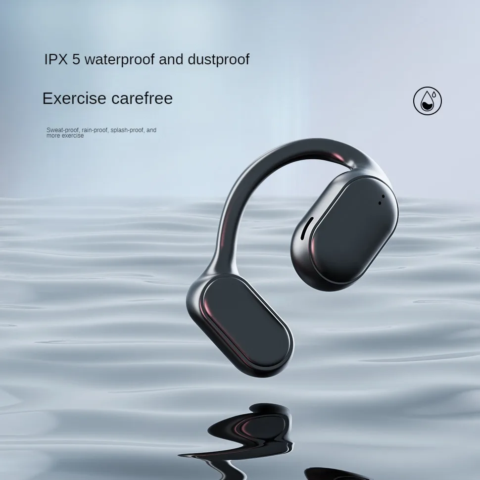 Wireless Bone Conduction Digital Bluetooth Earbuds Wireless Cancellation Noise Ear Mounted Sports Business Earphones Christmas