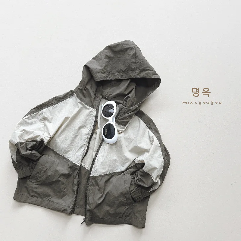 

Kids' Colorful Sun Protection Jacket for Outdoor Activities baby clothes kids jacket