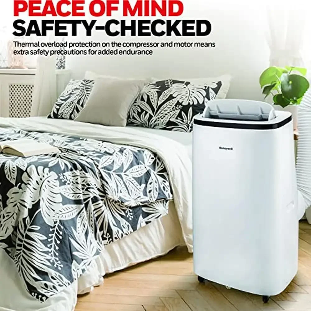 Portable AC Dehumidifier 10000 BTU Bedroom Living Room 450 Sq. Ft. Cooling Remote Control 5