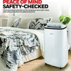 Portable AC Dehumidifier 10000 BTU Bedroom Living Room 450 Sq. Ft. Cooling Remote Control 5