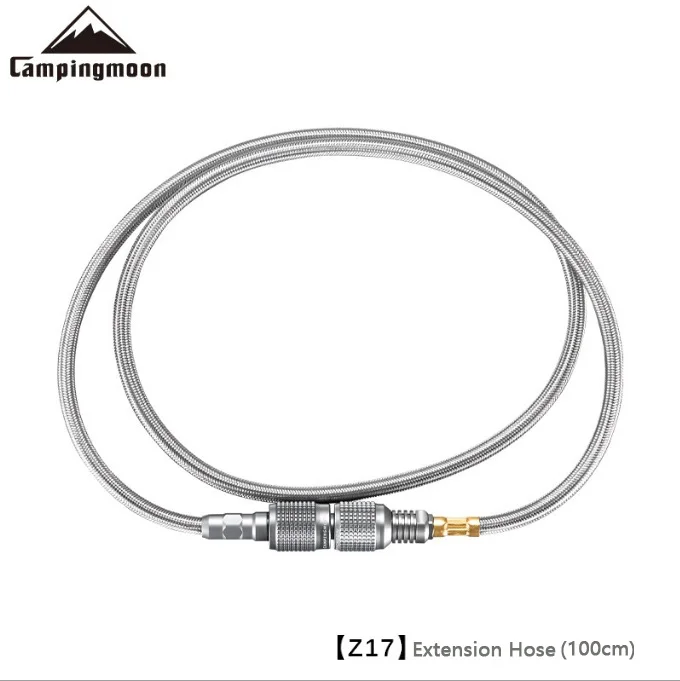 CAMPINGMOON 3-in-1-Butan-Adapter, Verlängerungsschlauch, geteilter Ofen-Adapter, magnetischer Saugkopfanschluss für Camping – Detail 4