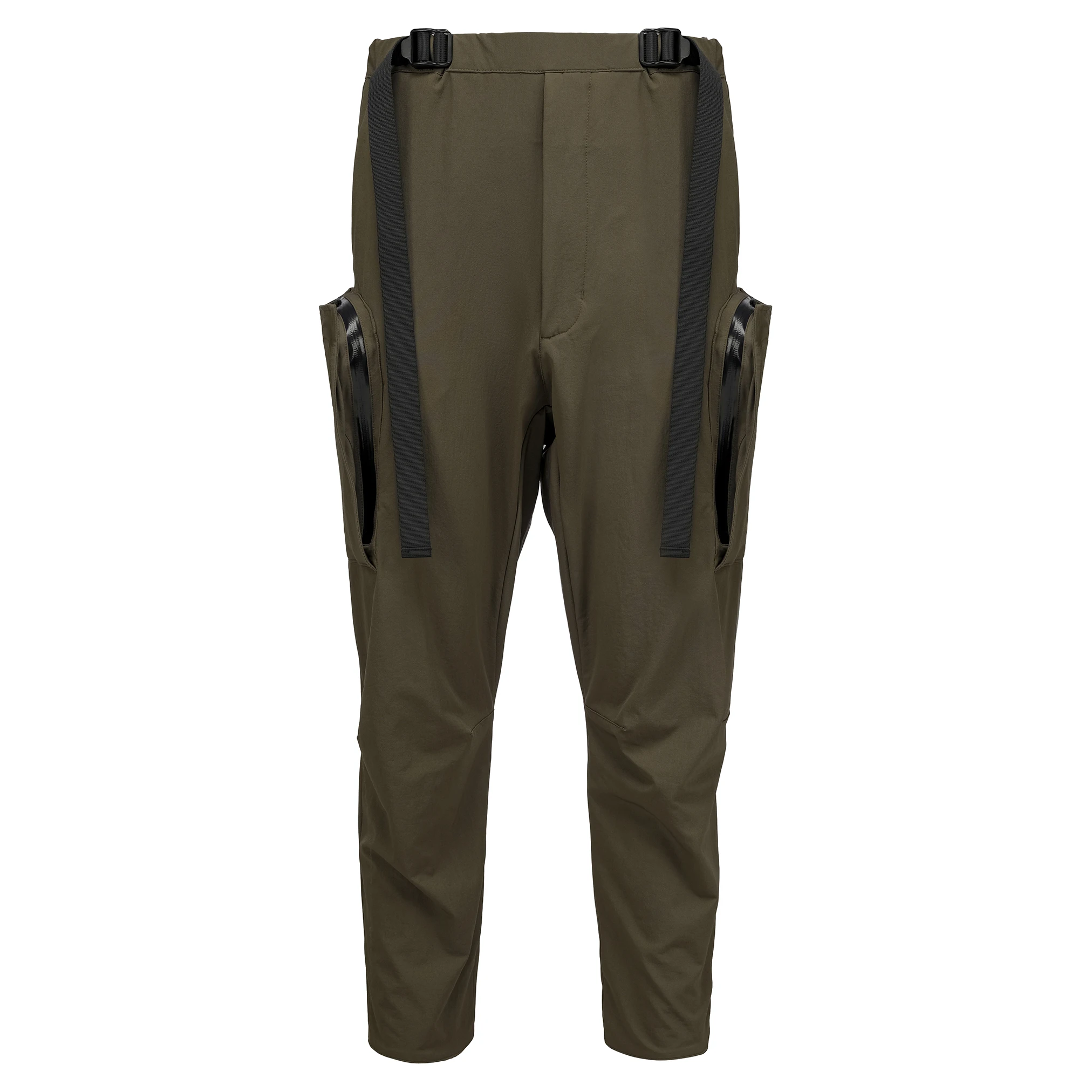 Ninja warning 22ss Wide half drop crotch cargo pants versatile waist adjustment techwear techninja streetwear