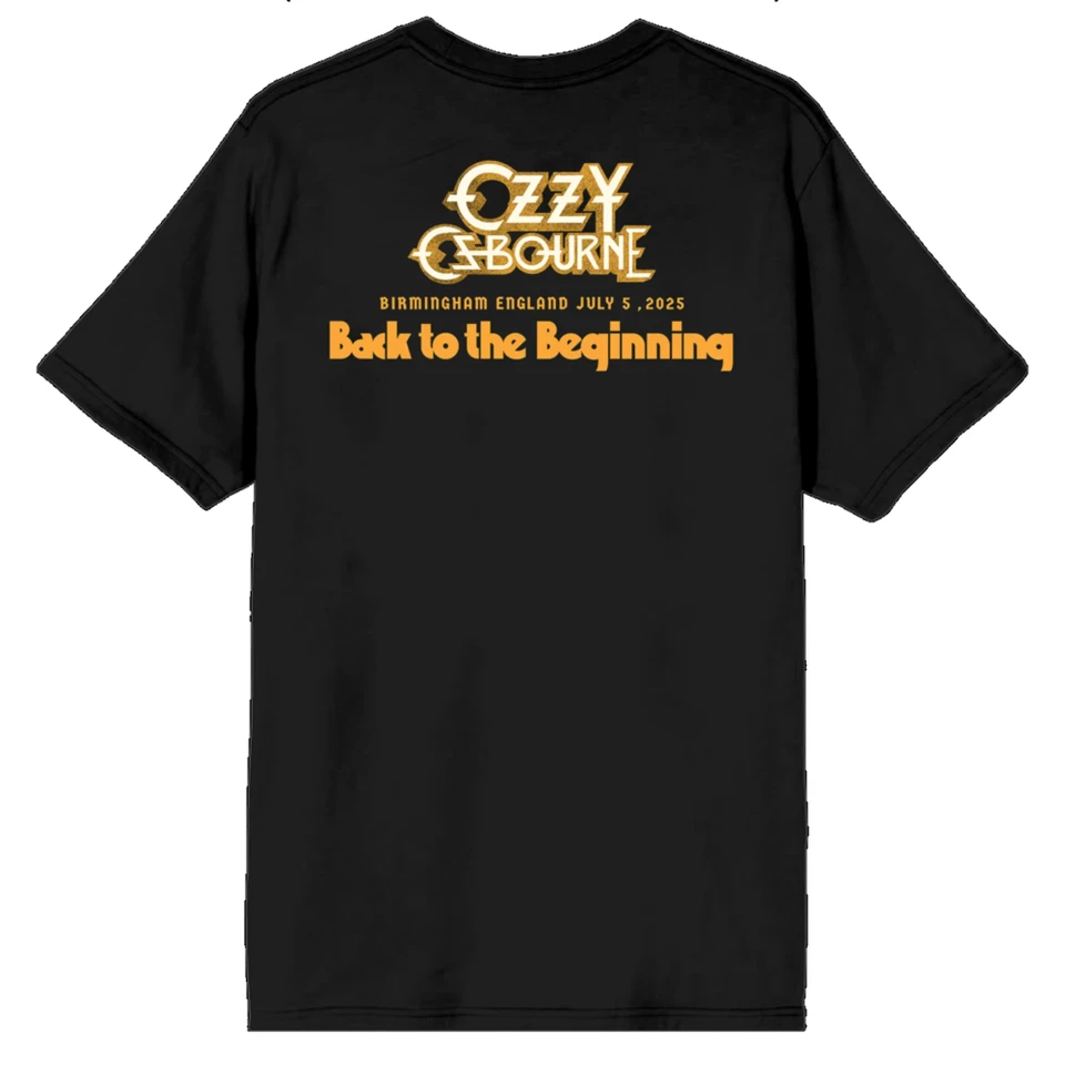 Black Sabbath and Ozzy Osbourne Back To The Beginning Merch Event