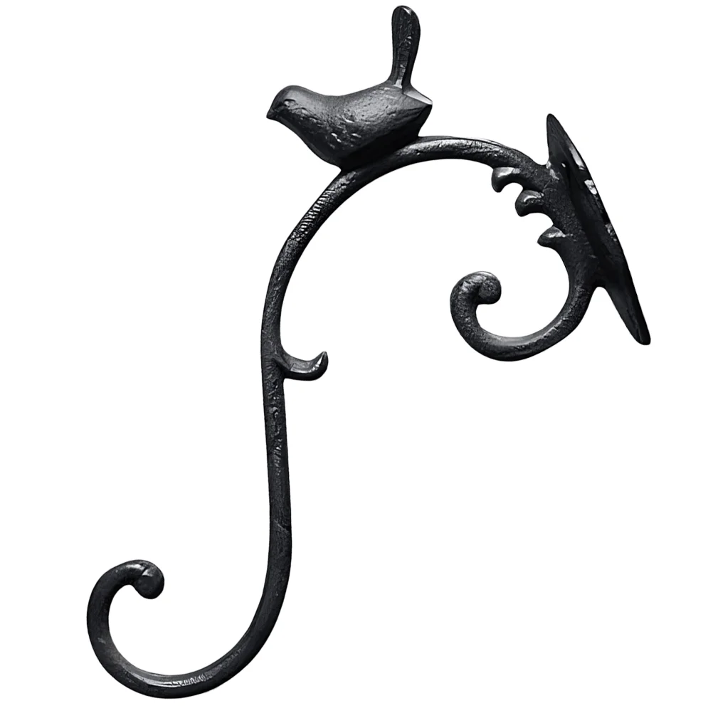 

Hanging Plant Hanger Bird Feeder Wall Hook Metal Plant Bracket Hook for Hanging Flower Baskets