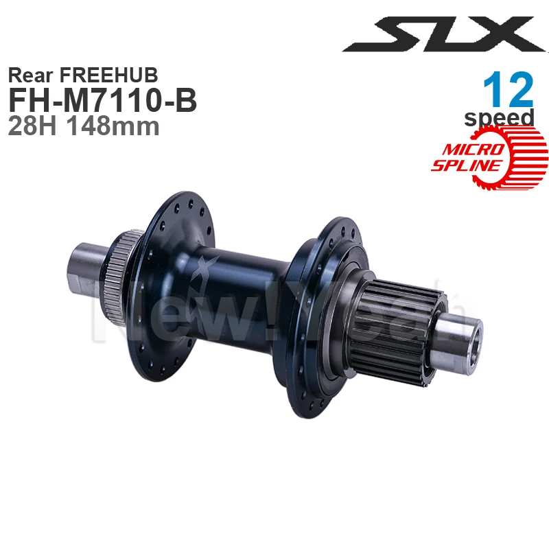 SHIMANO FH-M7110 リアフリーハブ12速　142mm28h 未使用 SHIMANO ( シマノ ) ハブ SLX FH-M7110 DISC リアフリーハブ