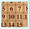 Qiyi 4x4 Number Sliding Game Cube Puzzle Toys For Family Playing Wooden Number Sliding Puzzle Toys For Children Kids Gift Toy 3