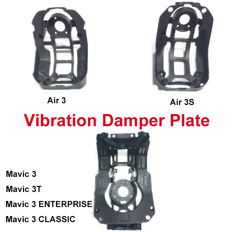Mavic 3T Gimbal Vibration Damper Plate Mavic 3 PRO Stabilizer Plastic Damper Air 3S Shock For DJI 3 PRO Air 3S drone accessories gimbal rubber dampers