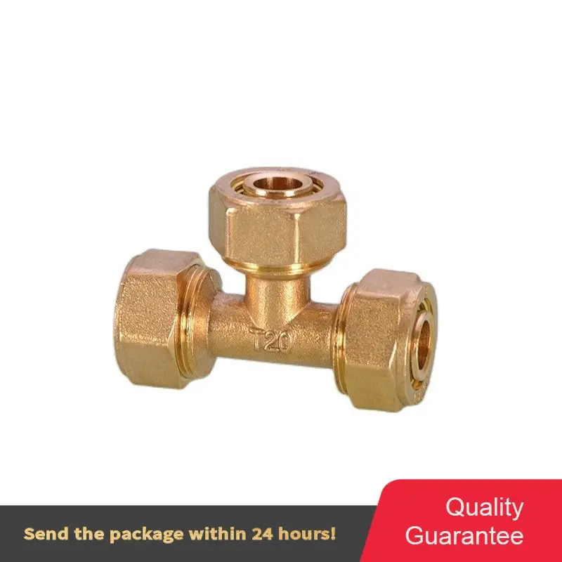 Pipe fittings Aluminum plastic pipe direct 1620 * 1/2IN 3/4IN solar water  heater pipe joint accessories pipe fittings tee elbow