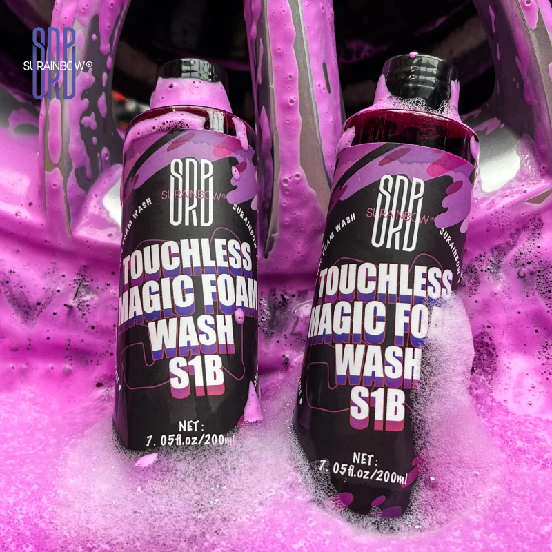 SURAINBOW Foaming Bodywash Car Wash Soap Car Wash Deep Cleaning Concentrated Formula 200ml
