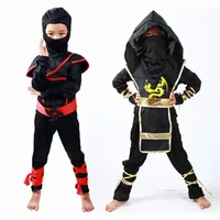 Costume de Cosplay Ninja pour enfants, robe fantaisie de fête d'anniversaire pour garçons, vêtements de carnaval pour enfants 6