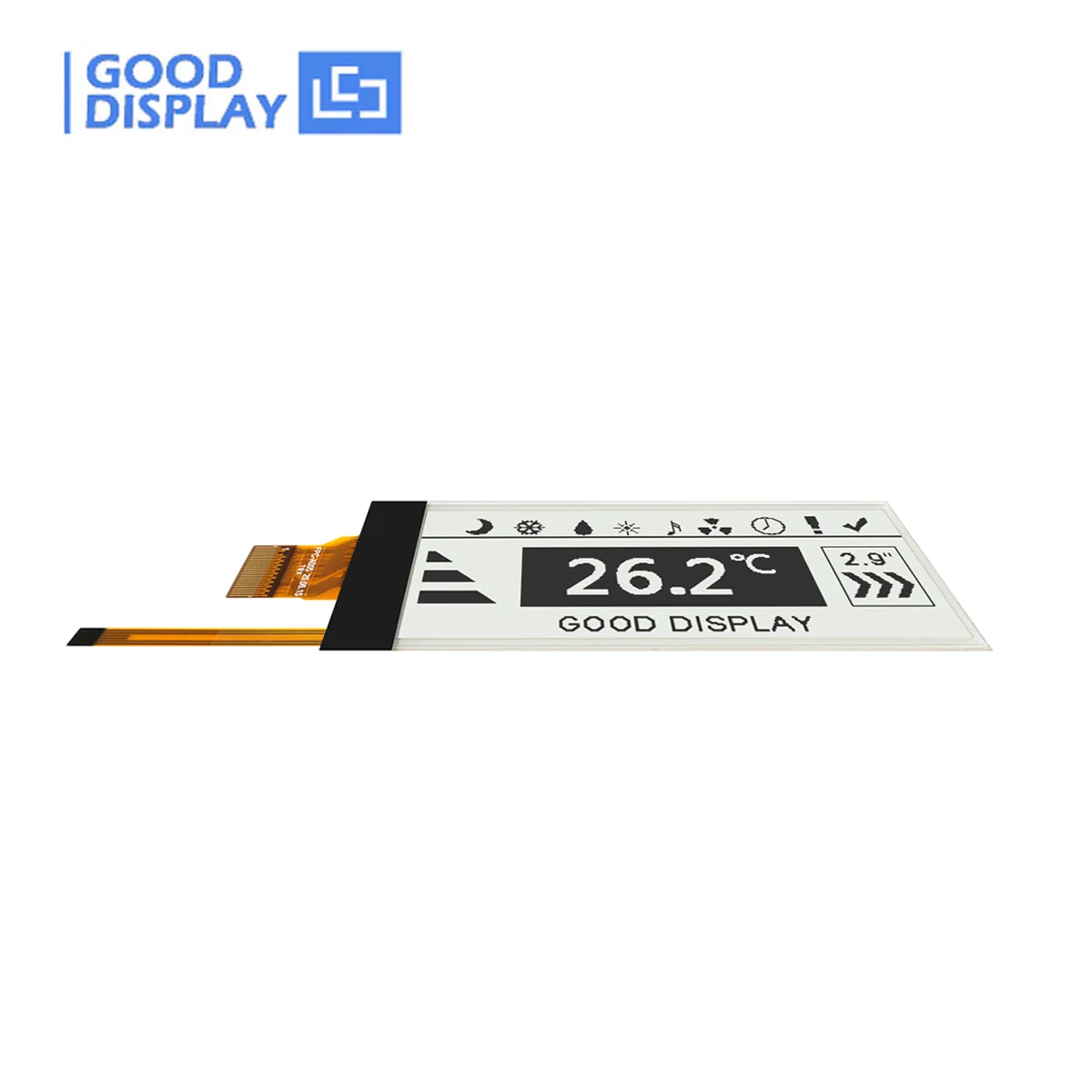 Refresque Rapidamente o Frontlight Spi 296x128 E-paper Epd Gdey029t94-fl03 1. 5s 29 - Imagem 4