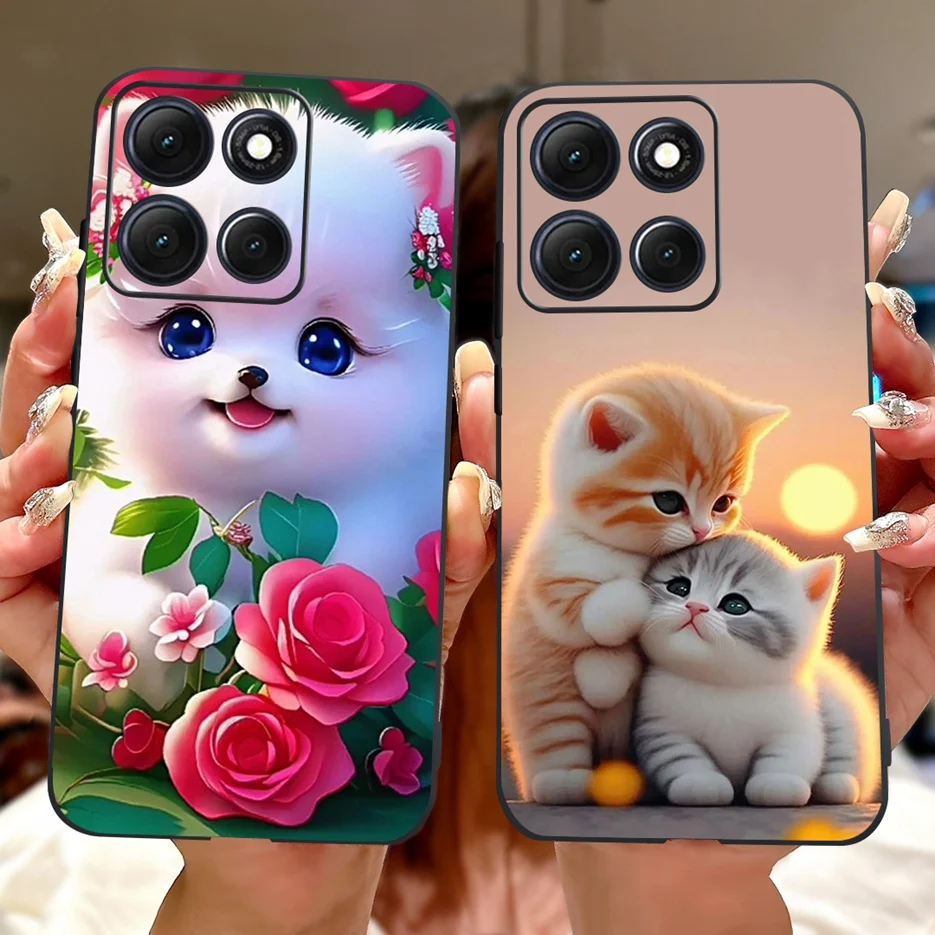 Luxury Butterfly Painted Soft Silicone Case – Premium Protective Cover for Motorola Moto G86 Power